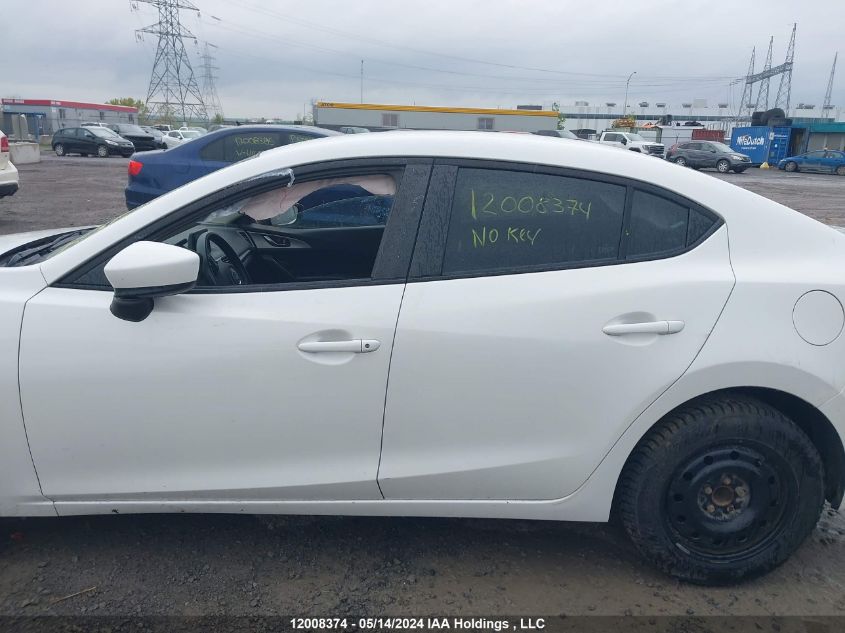 2017 Mazda 3 Sport VIN: JM1BN1U76H1106854 Lot: 12008374