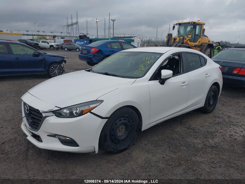 2017 Mazda 3 Sport VIN: JM1BN1U76H1106854 Lot: 12008374