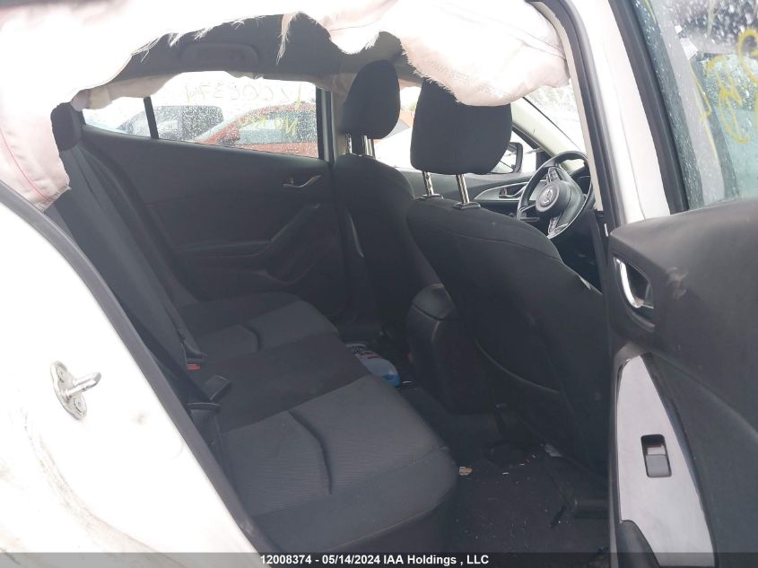 2017 Mazda 3 Sport VIN: JM1BN1U76H1106854 Lot: 12008374