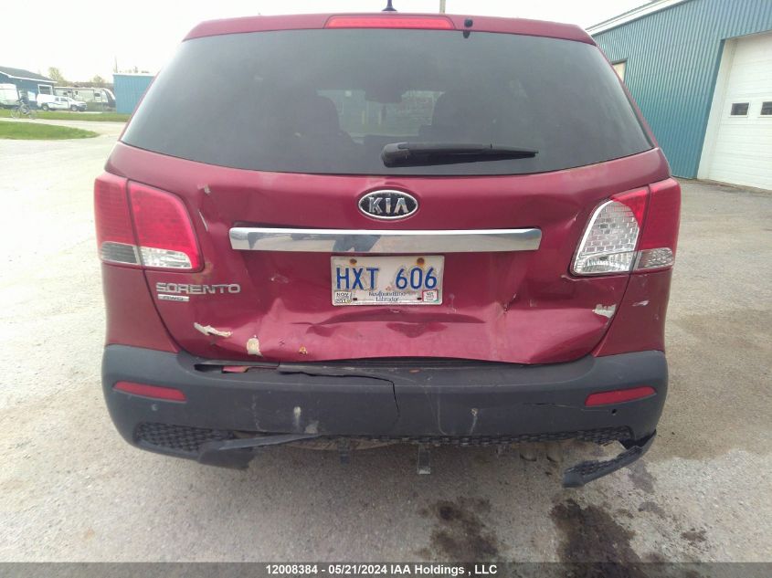 2013 Kia Sorento VIN: 5XYKTDA26DG371672 Lot: 12008384