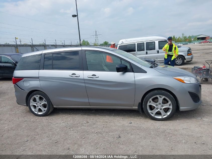 2012 Mazda Mazda5 VIN: JM1CW2CL2C0129276 Lot: 12008388