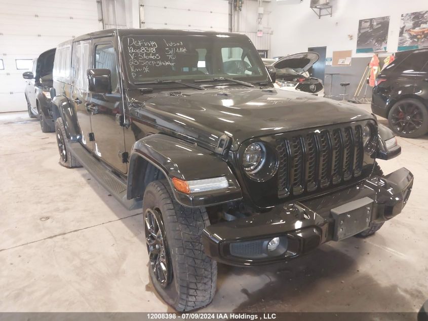 2023 Jeep Gladiator Overland VIN: 1C6JJTFMXPL540405 Lot: 12008398