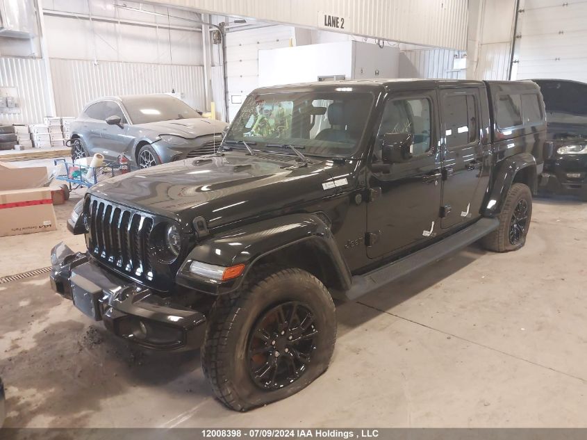 2023 Jeep Gladiator Overland VIN: 1C6JJTFMXPL540405 Lot: 12008398