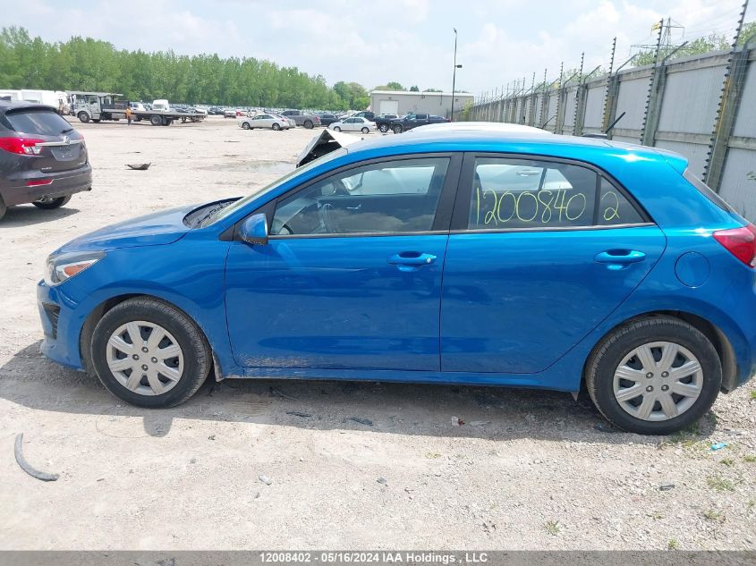 2021 Kia Rio 5-Door VIN: 3KPA25AD9ME403792 Lot: 12008402