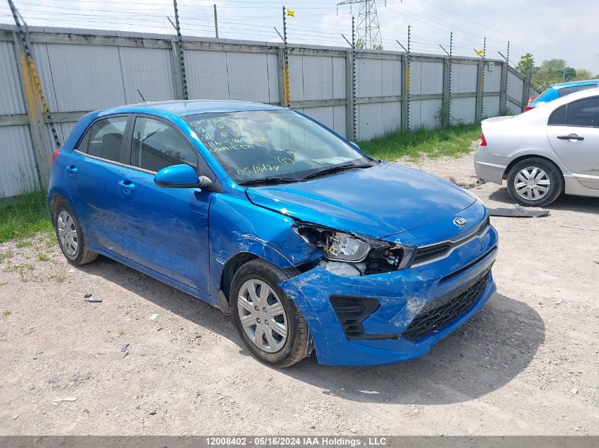 2021 Kia Rio 5-Door VIN: 3KPA25AD9ME403792 Lot: 12008402