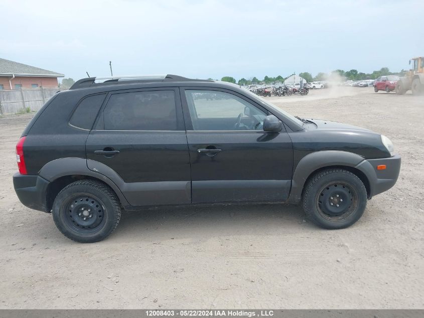 2007 Hyundai Tucson VIN: KM8JM12DX7U510966 Lot: 12008403