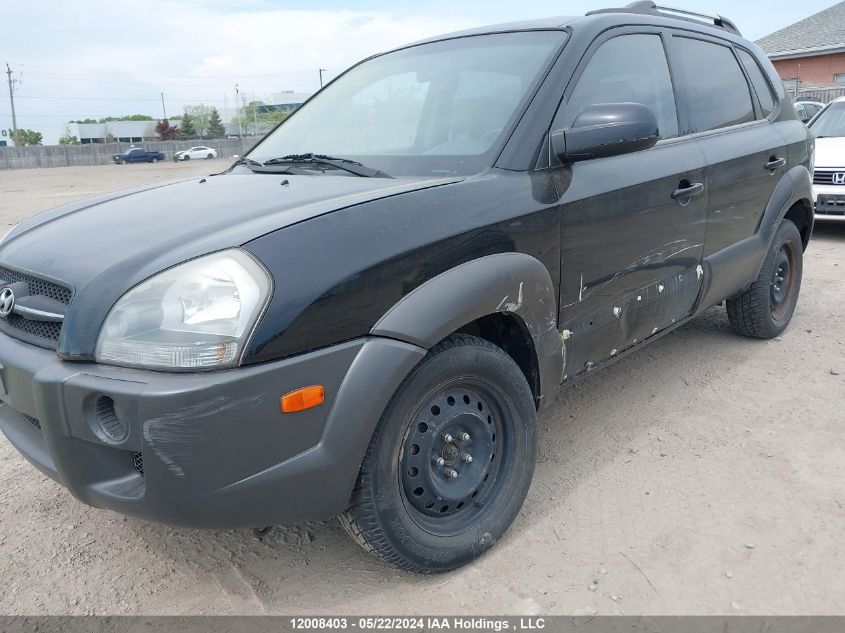 2007 Hyundai Tucson VIN: KM8JM12DX7U510966 Lot: 12008403