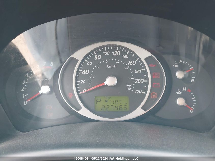 2007 Hyundai Tucson VIN: KM8JM12DX7U510966 Lot: 12008403