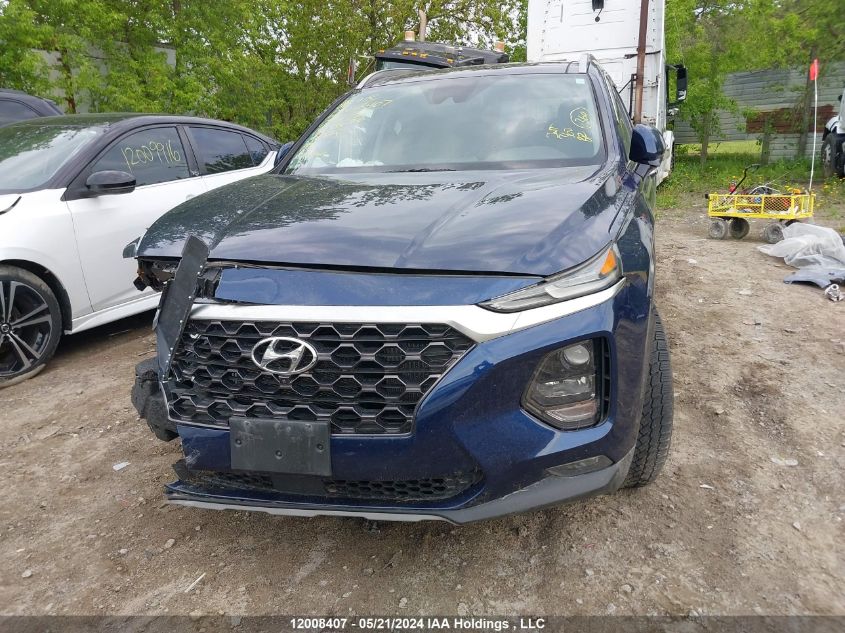 2019 Hyundai Santa Fe VIN: 5NMS3CAAXKH037861 Lot: 12008407