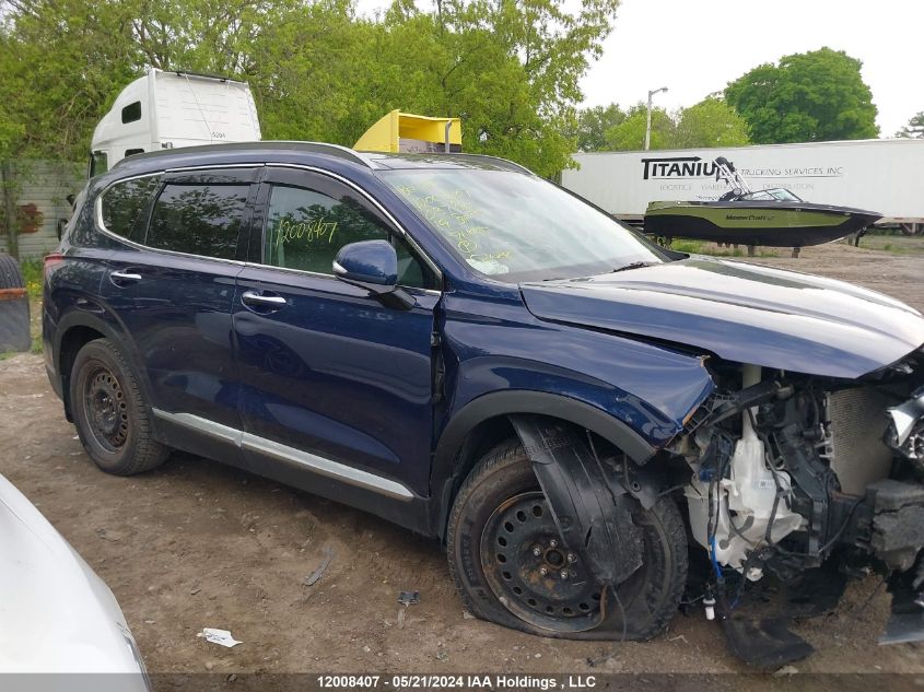 2019 Hyundai Santa Fe VIN: 5NMS3CAAXKH037861 Lot: 12008407