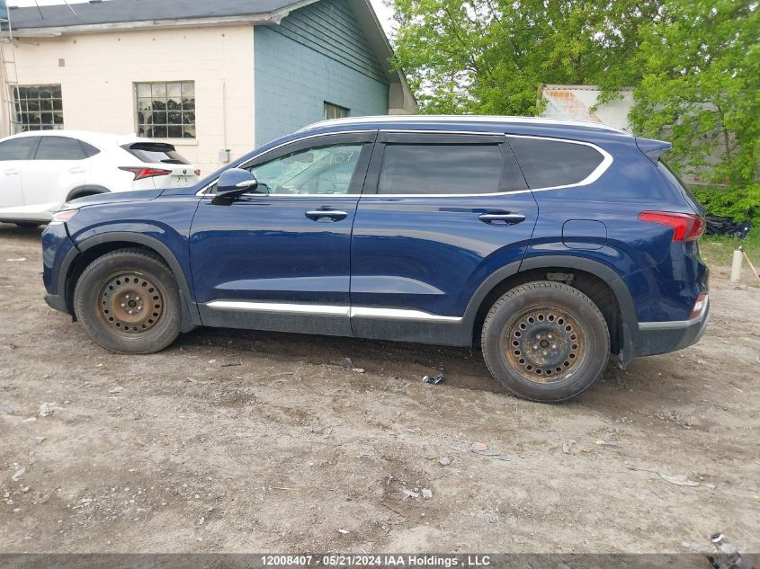 2019 Hyundai Santa Fe VIN: 5NMS3CAAXKH037861 Lot: 12008407