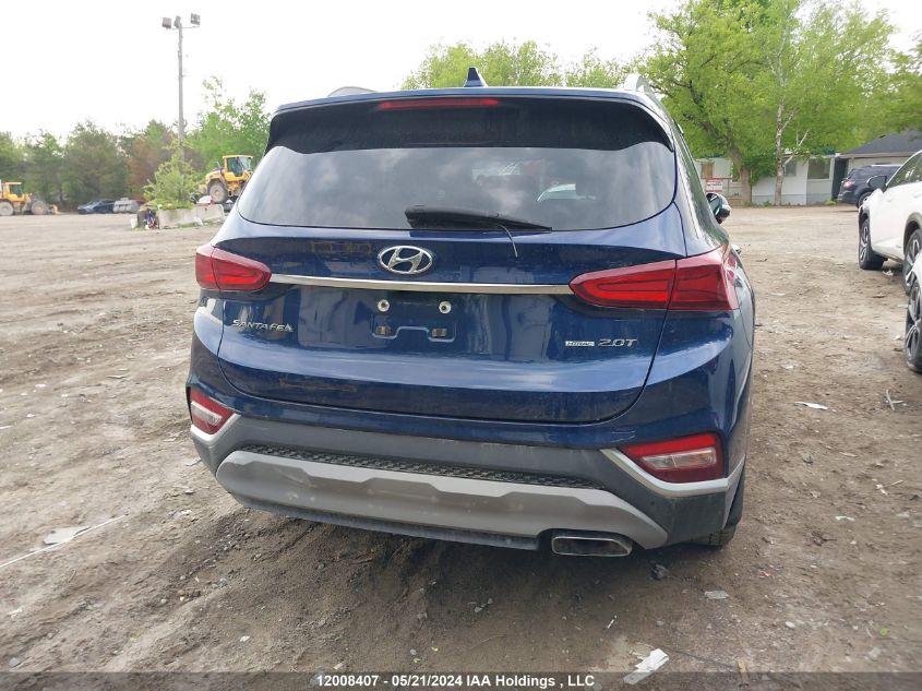 2019 Hyundai Santa Fe VIN: 5NMS3CAAXKH037861 Lot: 12008407