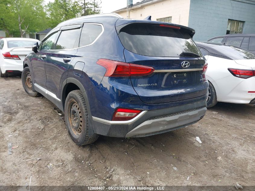 2019 Hyundai Santa Fe VIN: 5NMS3CAAXKH037861 Lot: 12008407