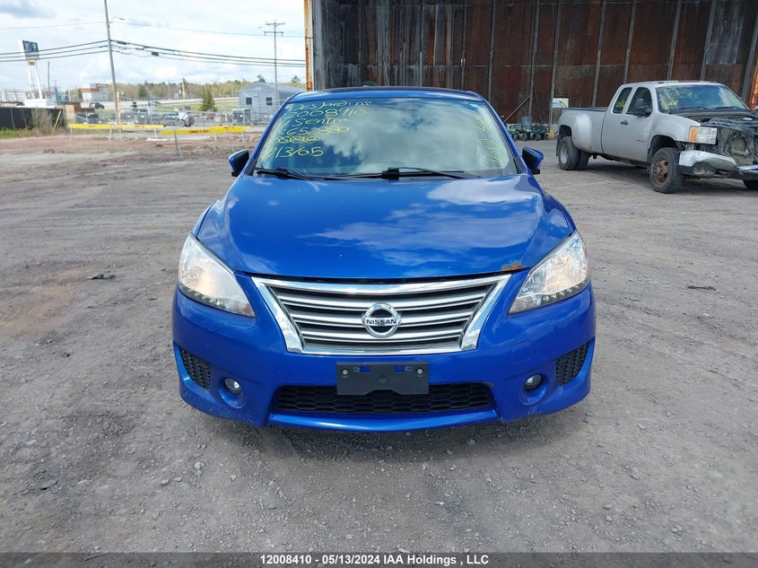 2014 Nissan Sentra S/Sv/Sr/Sl VIN: 3N1AB7AP4EL652880 Lot: 12008410