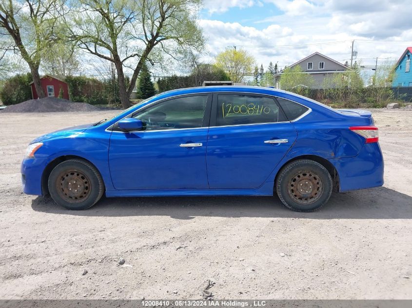 2014 Nissan Sentra S/Sv/Sr/Sl VIN: 3N1AB7AP4EL652880 Lot: 12008410