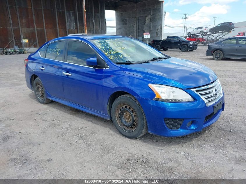 2014 Nissan Sentra S/Sv/Sr/Sl VIN: 3N1AB7AP4EL652880 Lot: 12008410