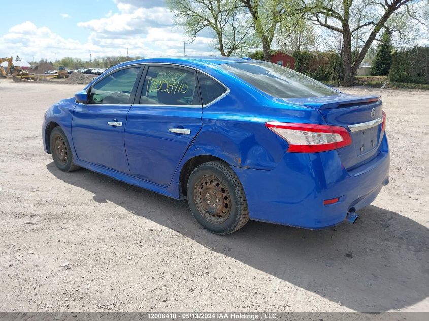 2014 Nissan Sentra S/Sv/Sr/Sl VIN: 3N1AB7AP4EL652880 Lot: 12008410