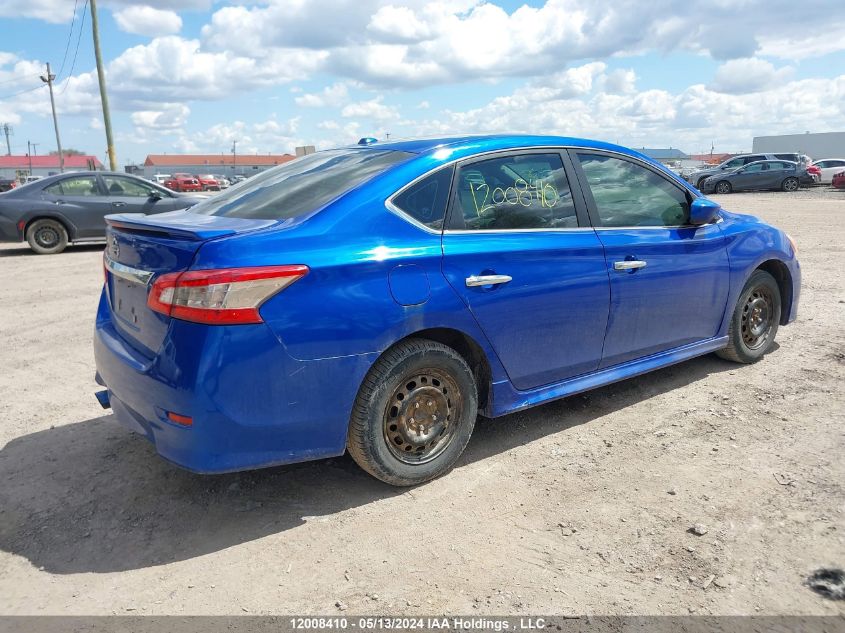 2014 Nissan Sentra S/Sv/Sr/Sl VIN: 3N1AB7AP4EL652880 Lot: 12008410