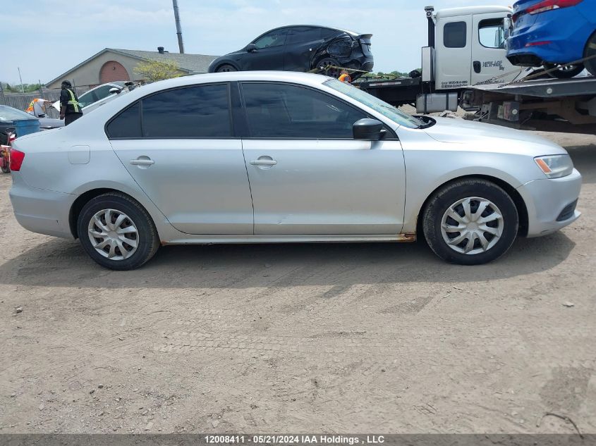 2012 Volkswagen Jetta S VIN: 3VW2K7AJ2CM416374 Lot: 12008411