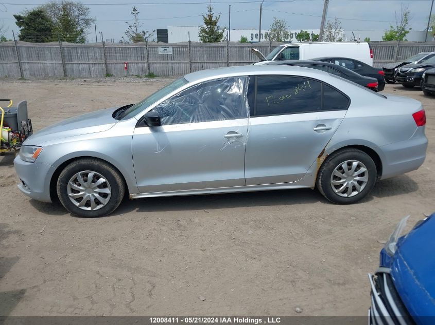 2012 Volkswagen Jetta S VIN: 3VW2K7AJ2CM416374 Lot: 12008411