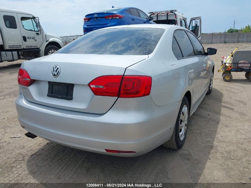 2012 Volkswagen Jetta S VIN: 3VW2K7AJ2CM416374 Lot: 12008411