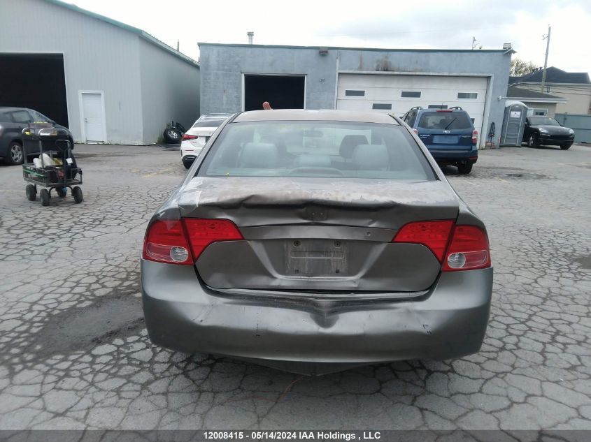 2006 Honda Civic Dx Vp VIN: 2HGFA16346H003424 Lot: 12008415