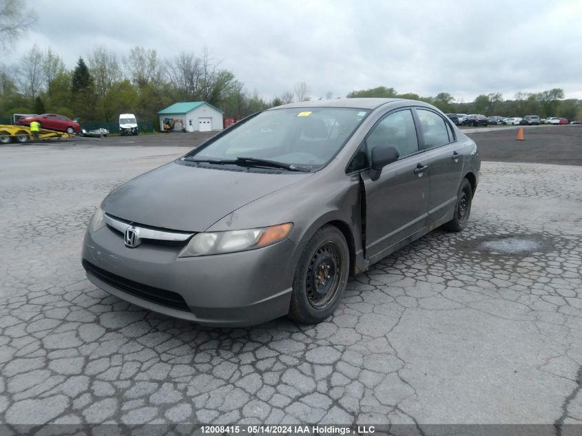 2006 Honda Civic Dx Vp VIN: 2HGFA16346H003424 Lot: 12008415