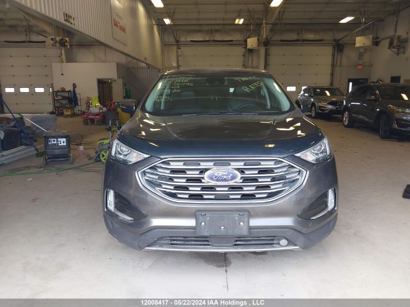 2019 Ford Edge Sel VIN: 2FMPK4J90KBC75796 Lot: 12008417