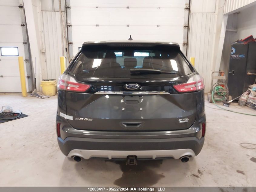 2019 Ford Edge Sel VIN: 2FMPK4J90KBC75796 Lot: 12008417