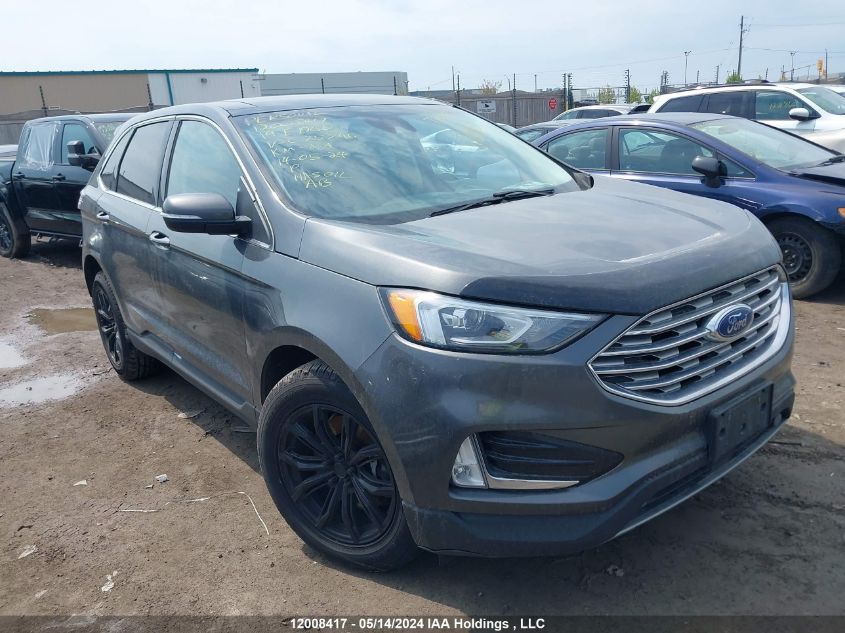 2019 Ford Edge Sel VIN: 2FMPK4J90KBC75796 Lot: 12008417