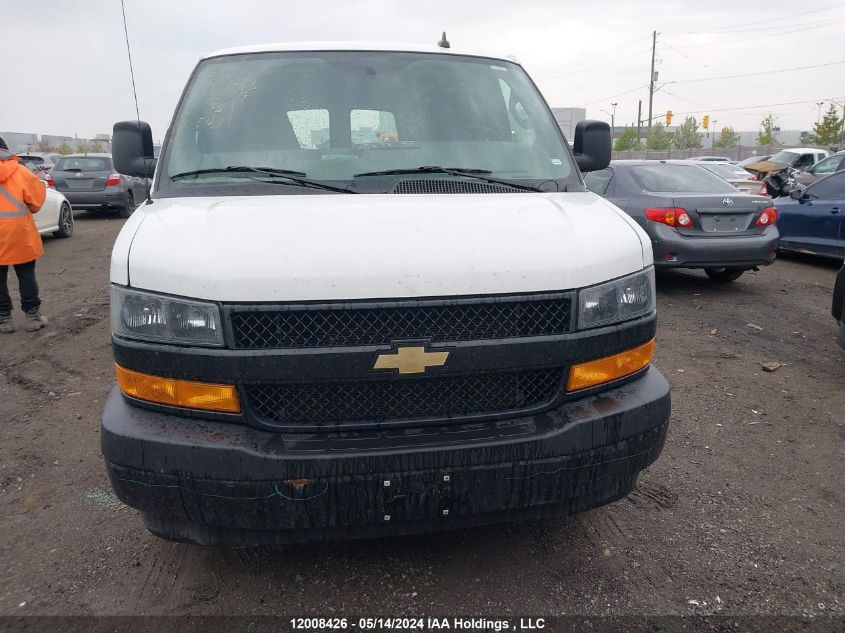 2022 Chevrolet Express Cargo Van VIN: 1GCWGBFP0N1166249 Lot: 12008426