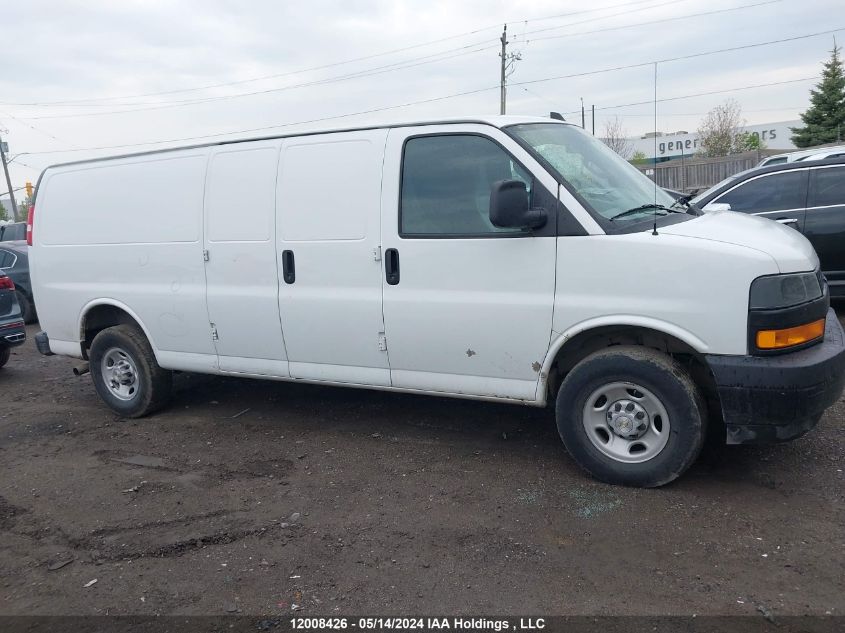 2022 Chevrolet Express Cargo Van VIN: 1GCWGBFP0N1166249 Lot: 12008426