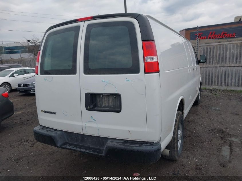 2022 Chevrolet Express Cargo Van VIN: 1GCWGBFP0N1166249 Lot: 12008426