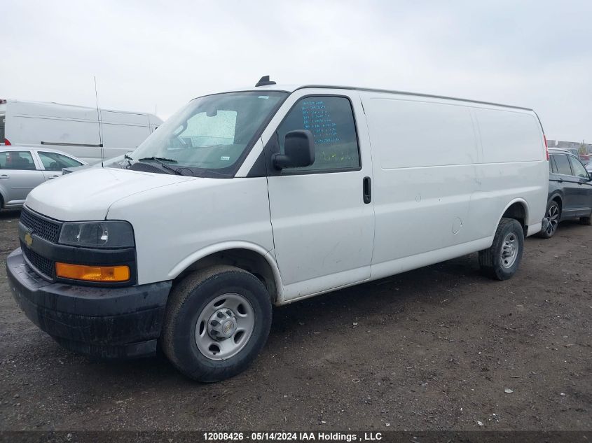 2022 Chevrolet Express Cargo Van VIN: 1GCWGBFP0N1166249 Lot: 12008426