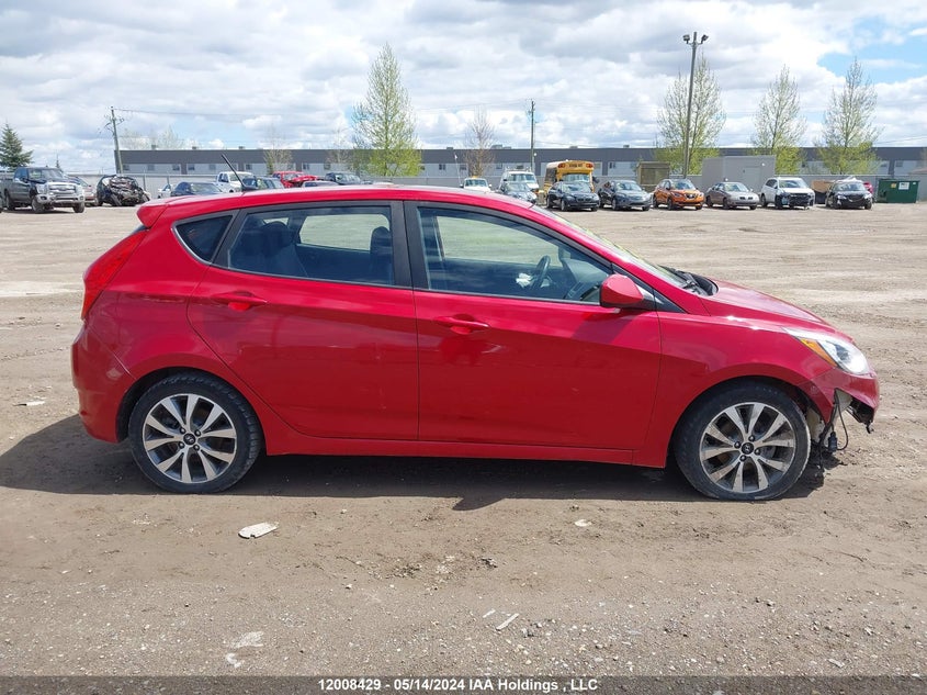 2017 Hyundai Accent Se VIN: KMHCT5AE3HU341694 Lot: 12008429