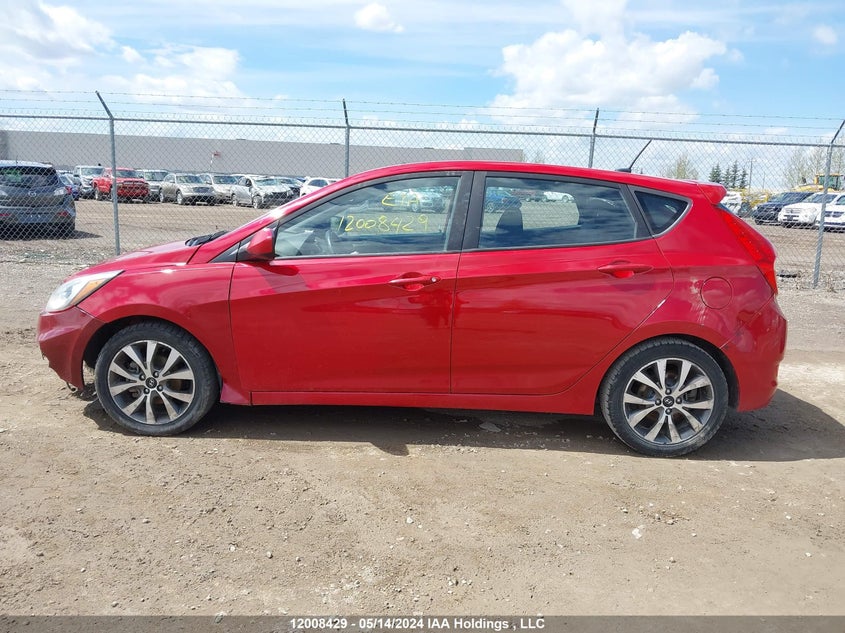 2017 Hyundai Accent Se VIN: KMHCT5AE3HU341694 Lot: 12008429