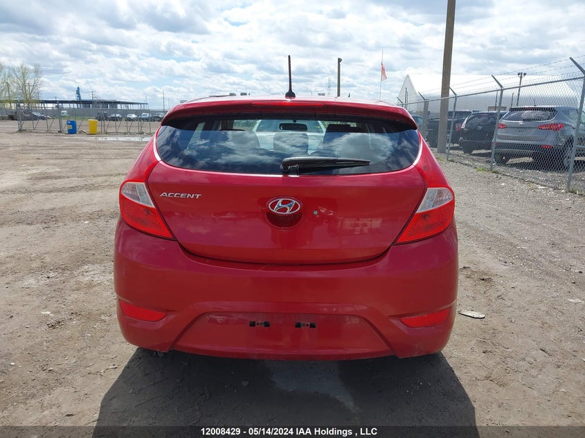 2017 Hyundai Accent Se VIN: KMHCT5AE3HU341694 Lot: 12008429
