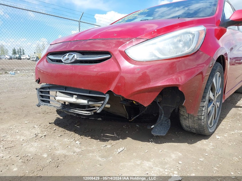 2017 Hyundai Accent Se VIN: KMHCT5AE3HU341694 Lot: 12008429