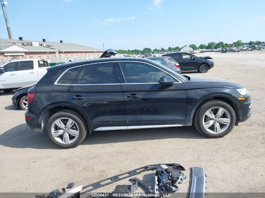 2019 Audi Q5 VIN: WA1CNAFY8K2143684 Lot: 12008431