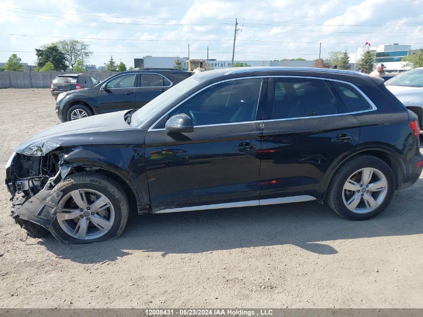 2019 Audi Q5 VIN: WA1CNAFY8K2143684 Lot: 12008431