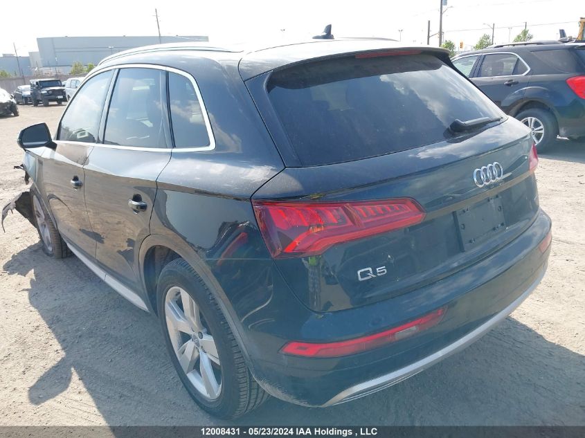 2019 Audi Q5 VIN: WA1CNAFY8K2143684 Lot: 12008431