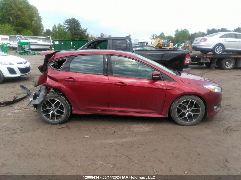 2015 Ford Focus Se VIN: 1FADP3K22FL337277 Lot: 12008434