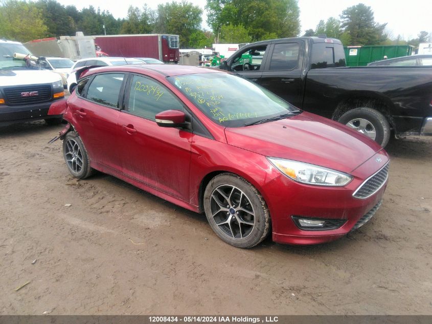 2015 Ford Focus Se VIN: 1FADP3K22FL337277 Lot: 12008434