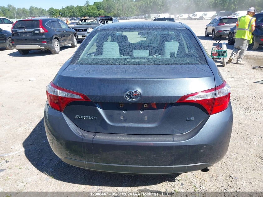 2016 Toyota Corolla Ce/Le/S VIN: 2T1BURHE6GC569761 Lot: 12008447