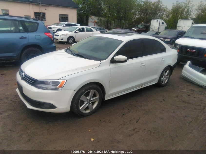 2014 Volkswagen Jetta Tdi VIN: 3VWDL7AJ6EM291128 Lot: 12008476