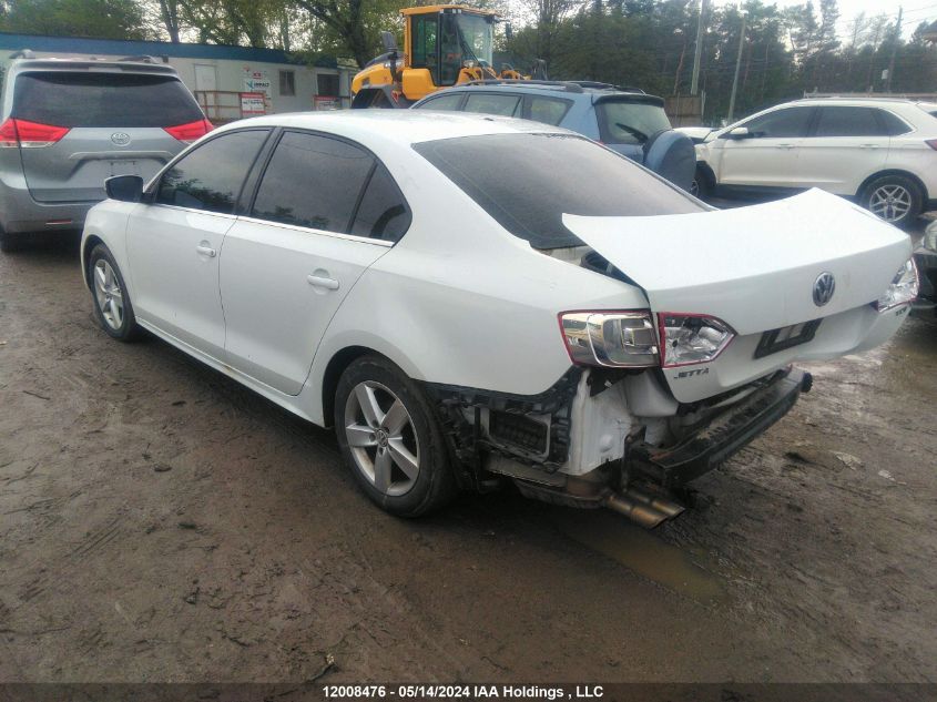 2014 Volkswagen Jetta Tdi VIN: 3VWDL7AJ6EM291128 Lot: 12008476