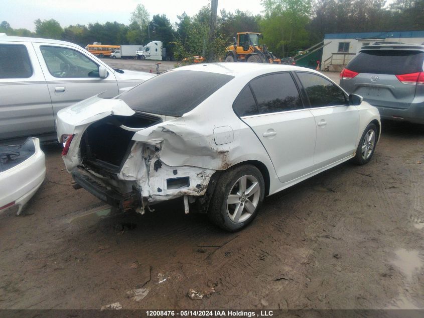 2014 Volkswagen Jetta Tdi VIN: 3VWDL7AJ6EM291128 Lot: 12008476