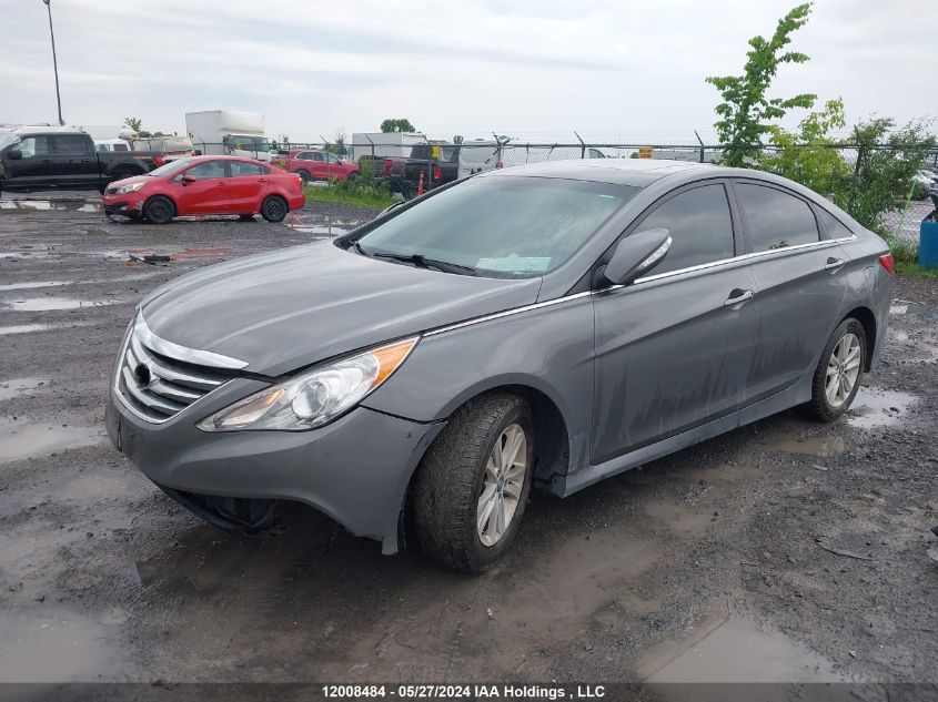 2014 Hyundai Sonata Gls VIN: 5NPEB4AC9EH832592 Lot: 12008484