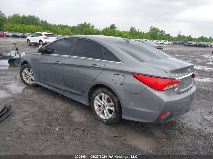 2014 Hyundai Sonata Gls VIN: 5NPEB4AC9EH832592 Lot: 12008484