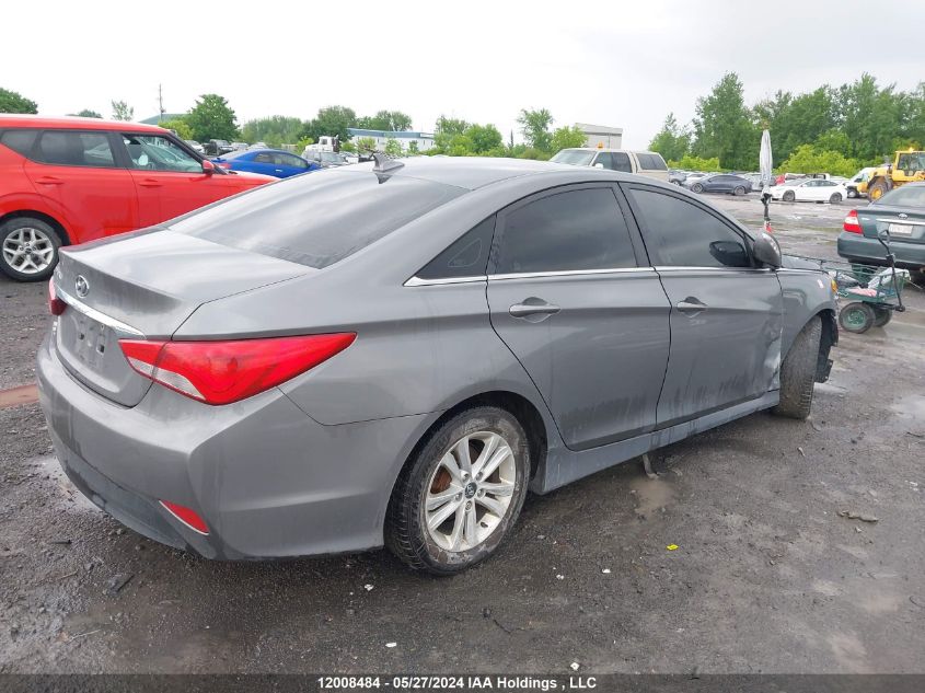 2014 Hyundai Sonata Gls VIN: 5NPEB4AC9EH832592 Lot: 12008484